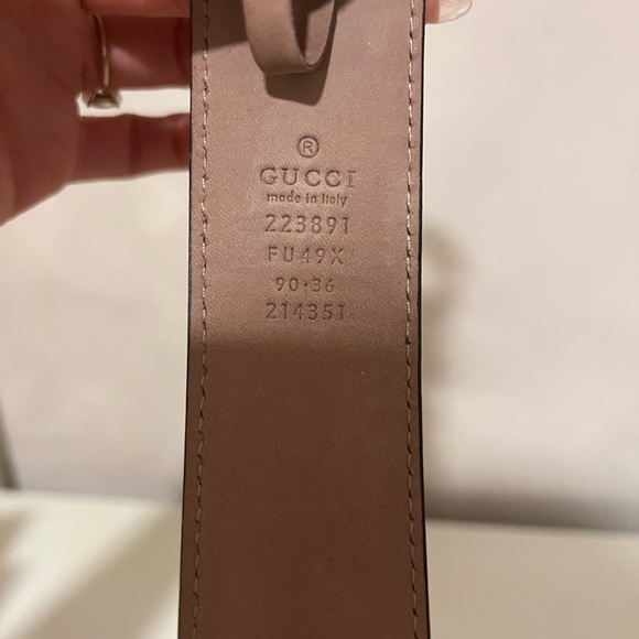 Gucci Belt Unisex Black Color - Picture 4 of 10